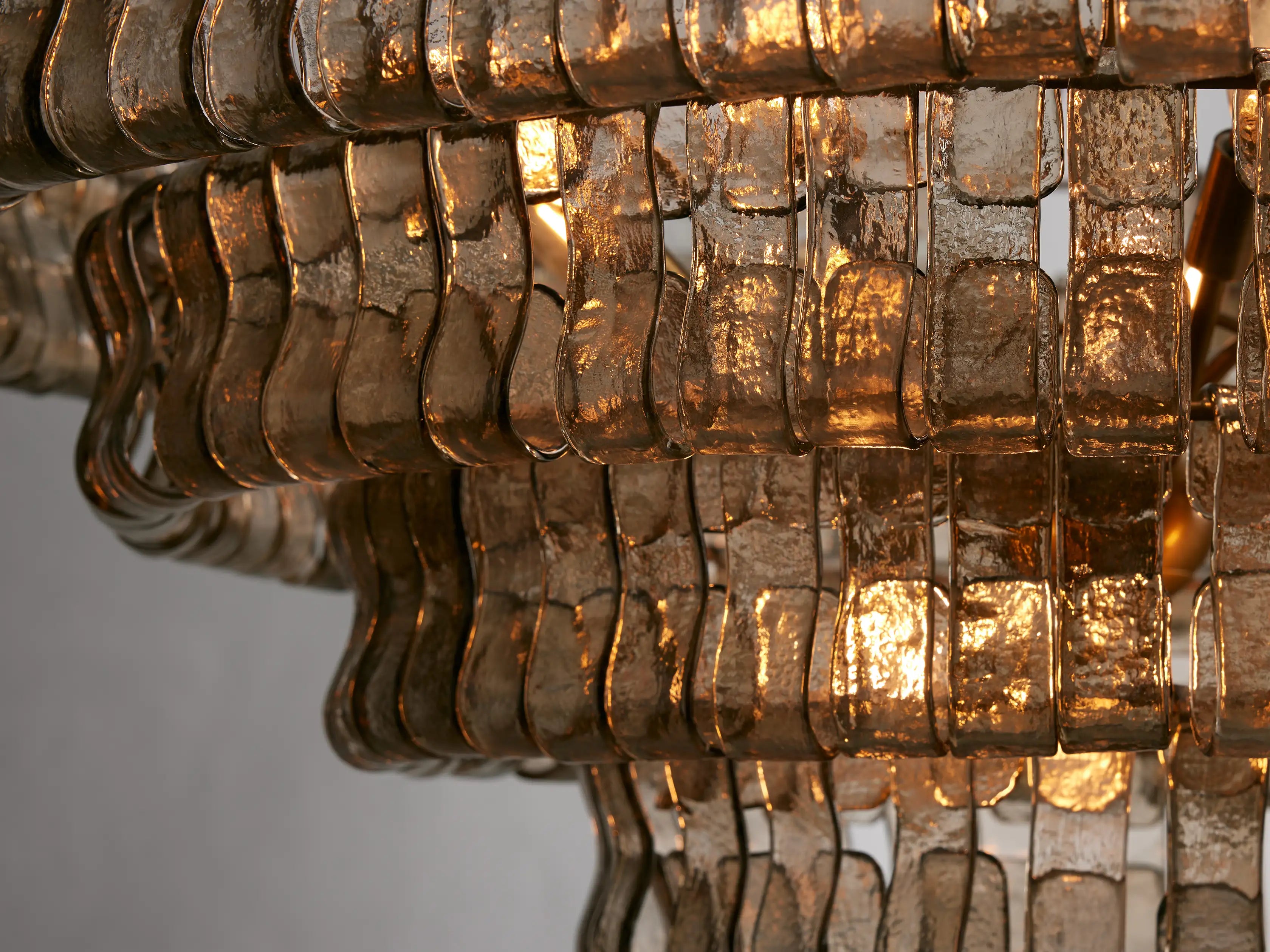 Amor 4-Tier Glass Round Chandelier 36" - Oasislives