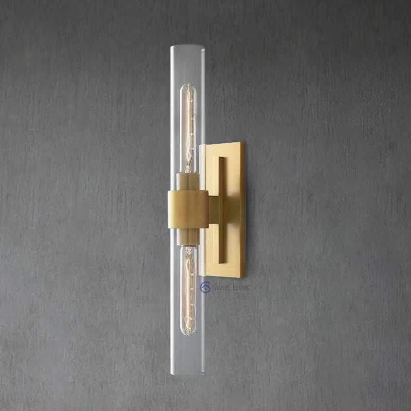Ravel Modern Fashion Glass Linear Sconce 23"H