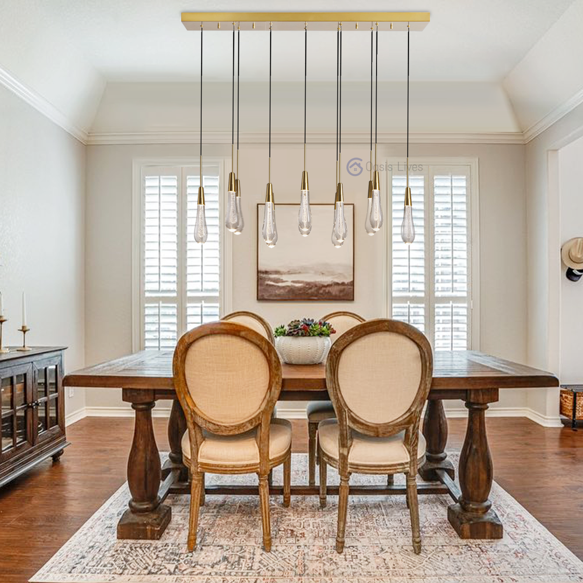 Sotaire Linear Chandelier