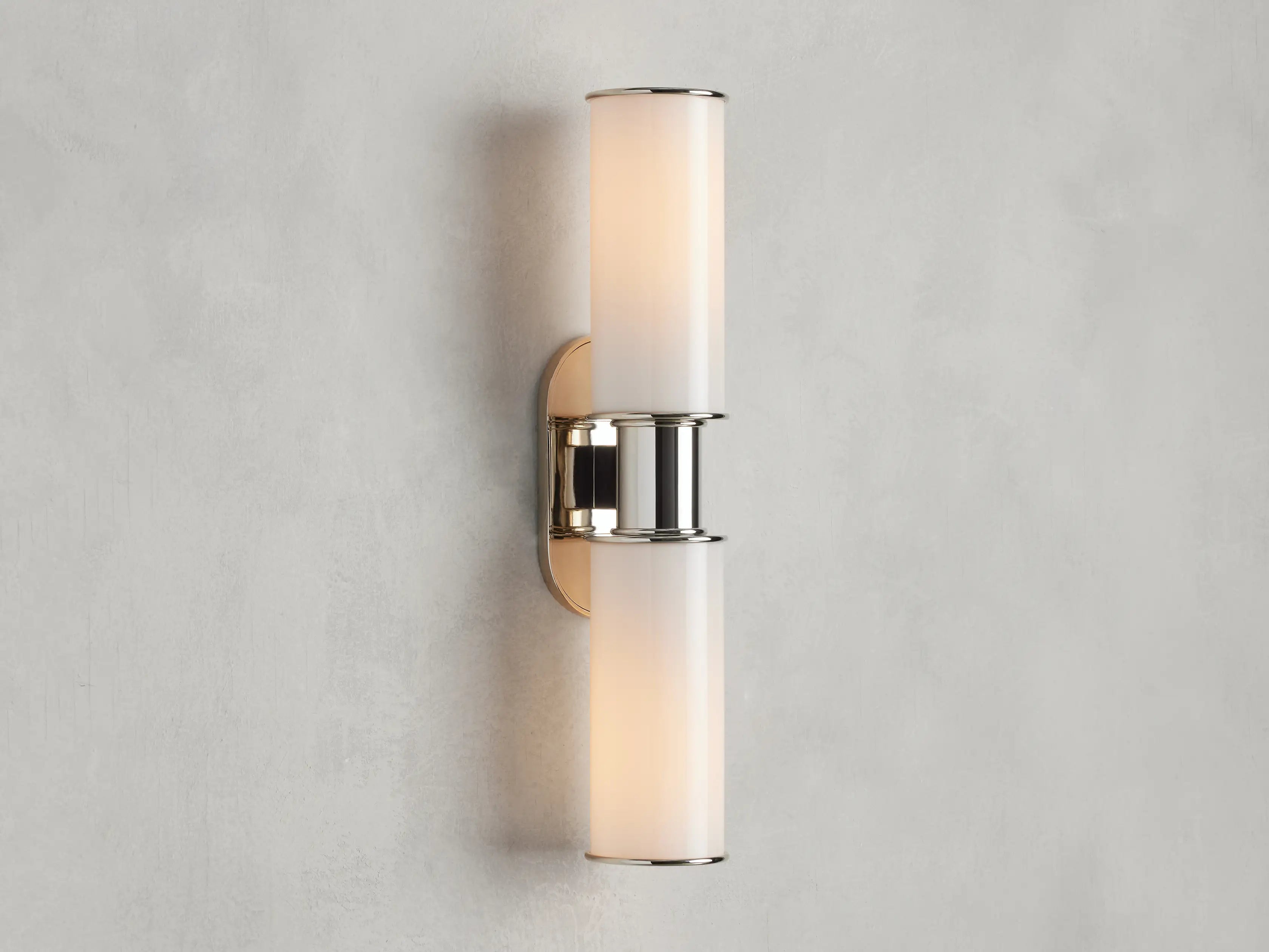 Harlin Double Sconce in Milk