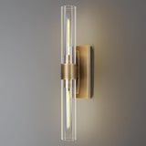 Modern Glass Wall Sconces 22.8in