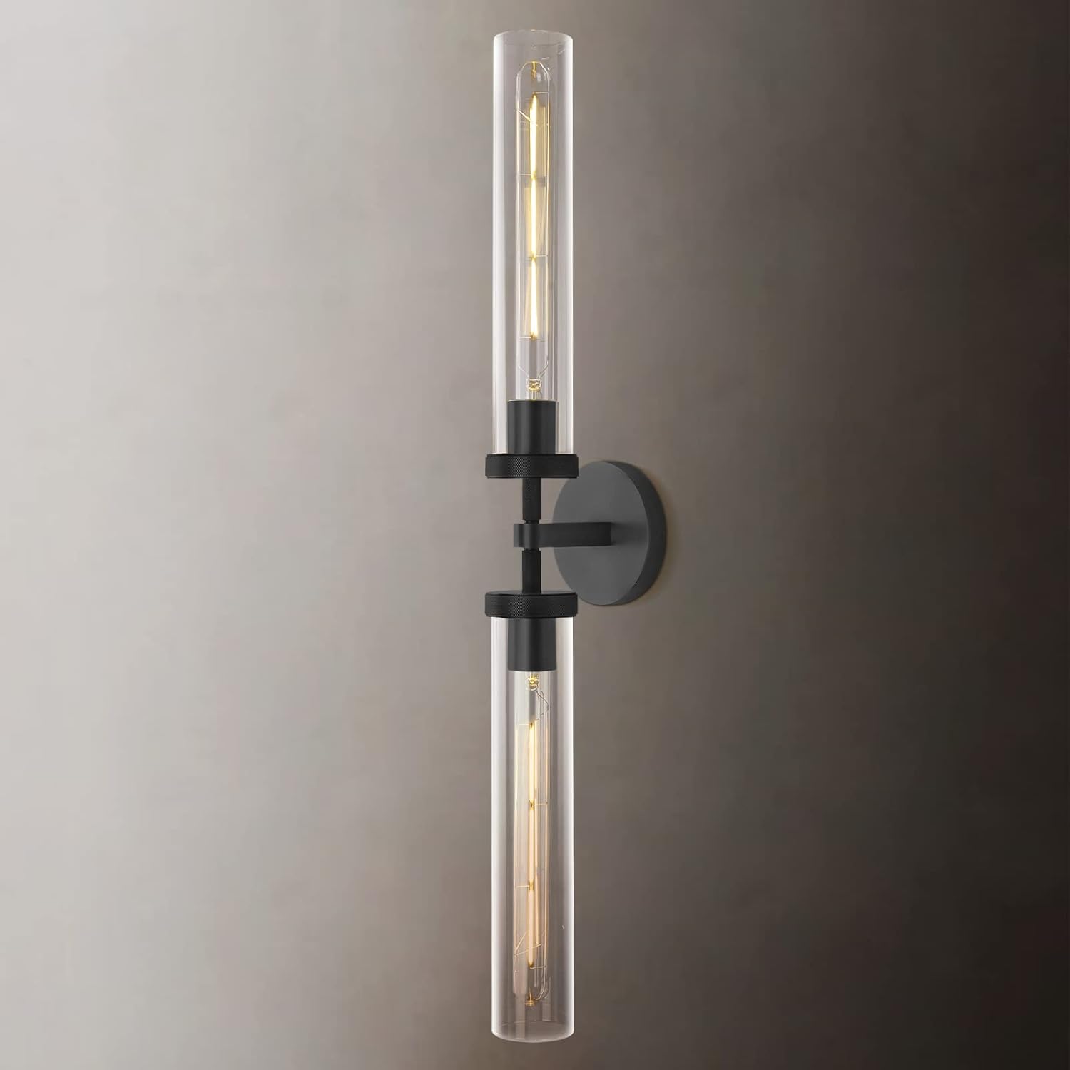 Knurled Glass Wall Sconces 2Light