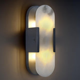 Trinidad Alabaster Wall Sconces 14" 20"