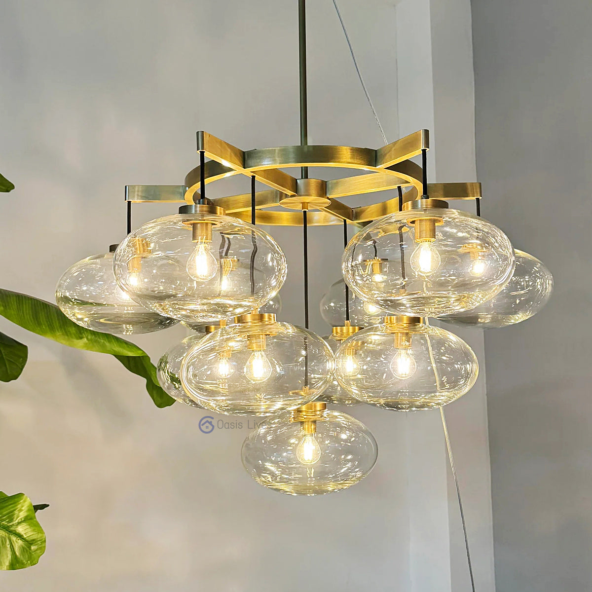 Cabrette Round Chandelier 36‘’