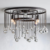 Aubrey Crystal Ball Flushmount - Oasislives