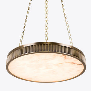 Chaplin Alabaster Plafonnier Chandelier - Oasislives