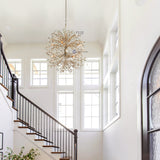 Fiore 8-Light Round Chandelier 35"