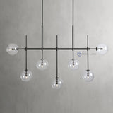 Rosco Handblown Globe Linear Chandelier