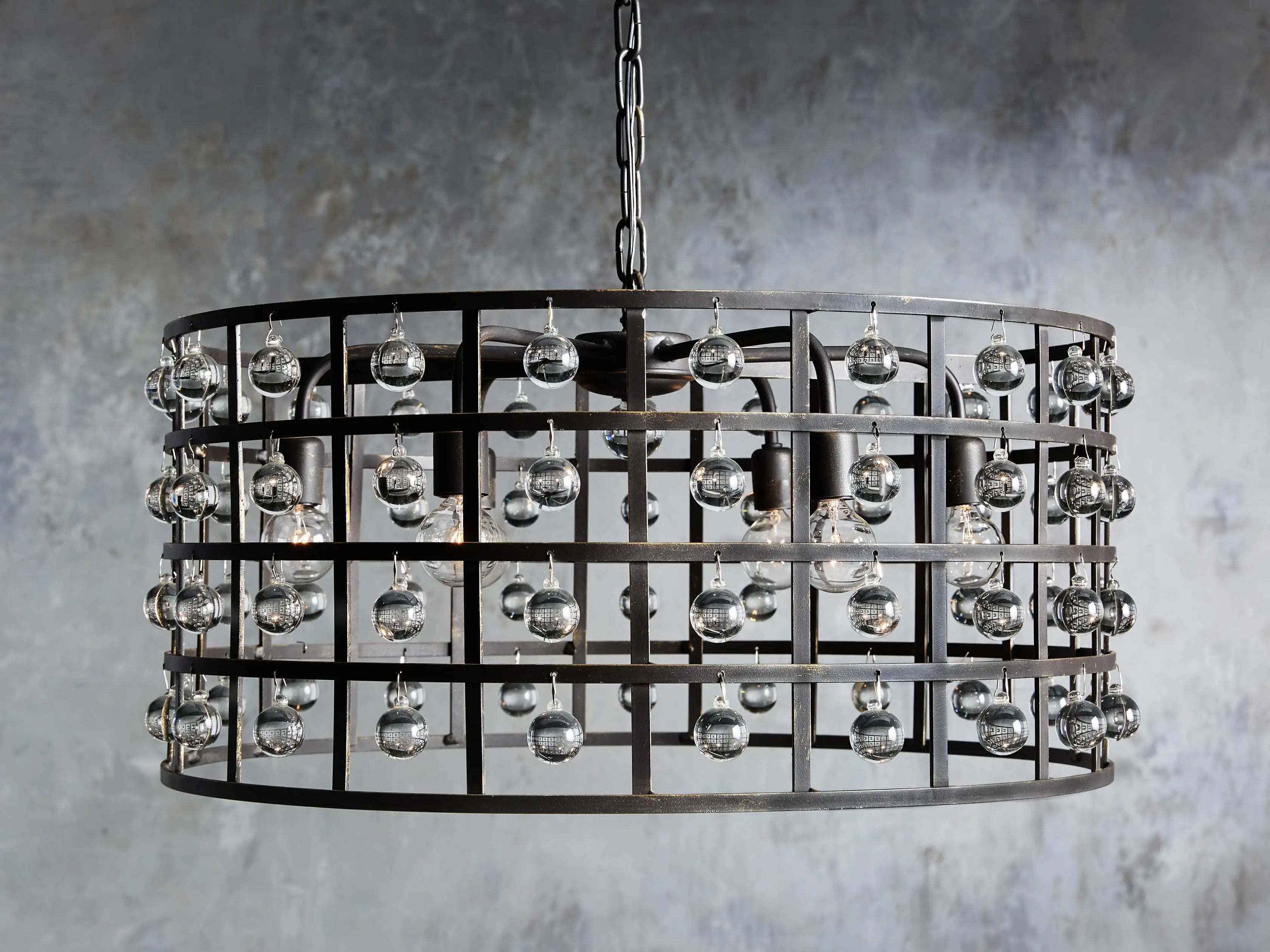 La Catigo Chandelier in Bronze
