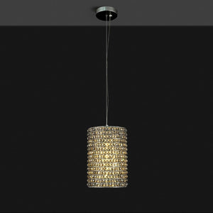 Smoke Grey Crystal Pendant Lights - Fast Delivery-1-Luxehomezone