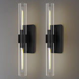 Modern Glass Wall Sconces 22.8in