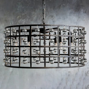 La Catigo Round Chandelier - Oasislives