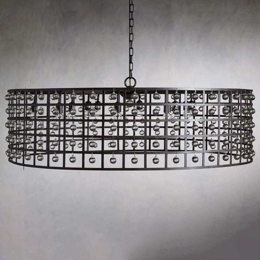 La Catigo Round Chandelier - Oasislives