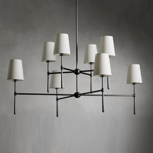 Ehodes 2-Tier Round Chandelier - Oasislives