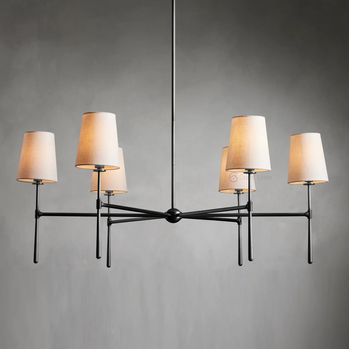 Ehodes Round Chandelier - Oasislives