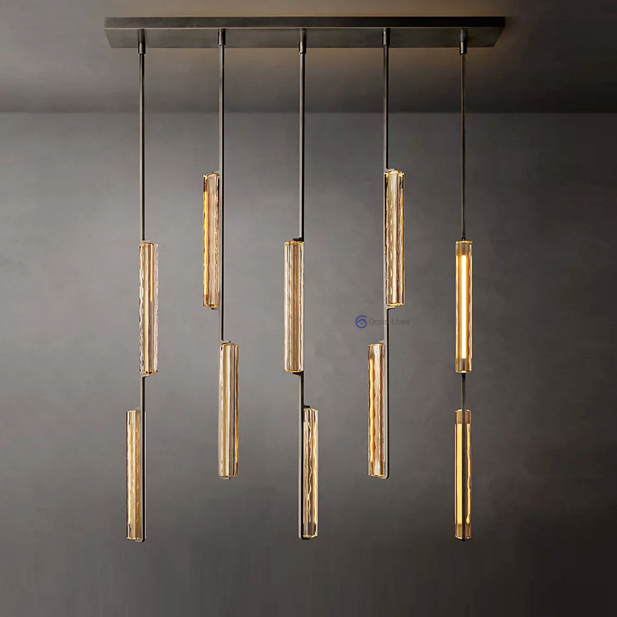 Audubon Linear Chandelier 54"