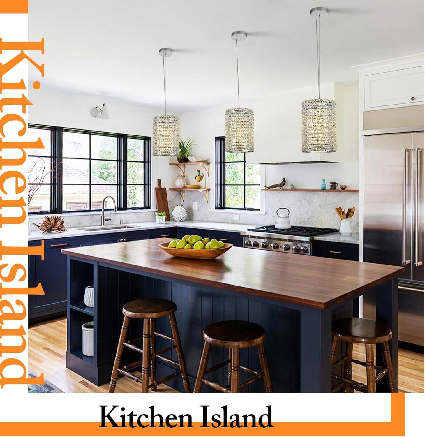 Smoke Grey Crystal Pendant Lights - Fast Delivery-1-Luxehomezone