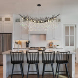 Solara Rectangular Tree Branch Chandelier 55" 72" Tree Branch