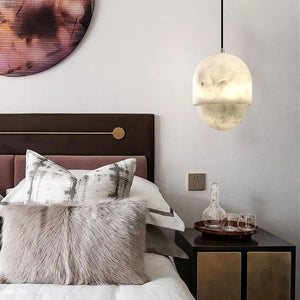 Alabaster Pendant Lights Kitchen Island - Fast Delivery-1-Luxehomezone