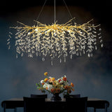 Sliver Tree Branch Rectangular Chandelier - Fast Delivery-1-Luxehomezone