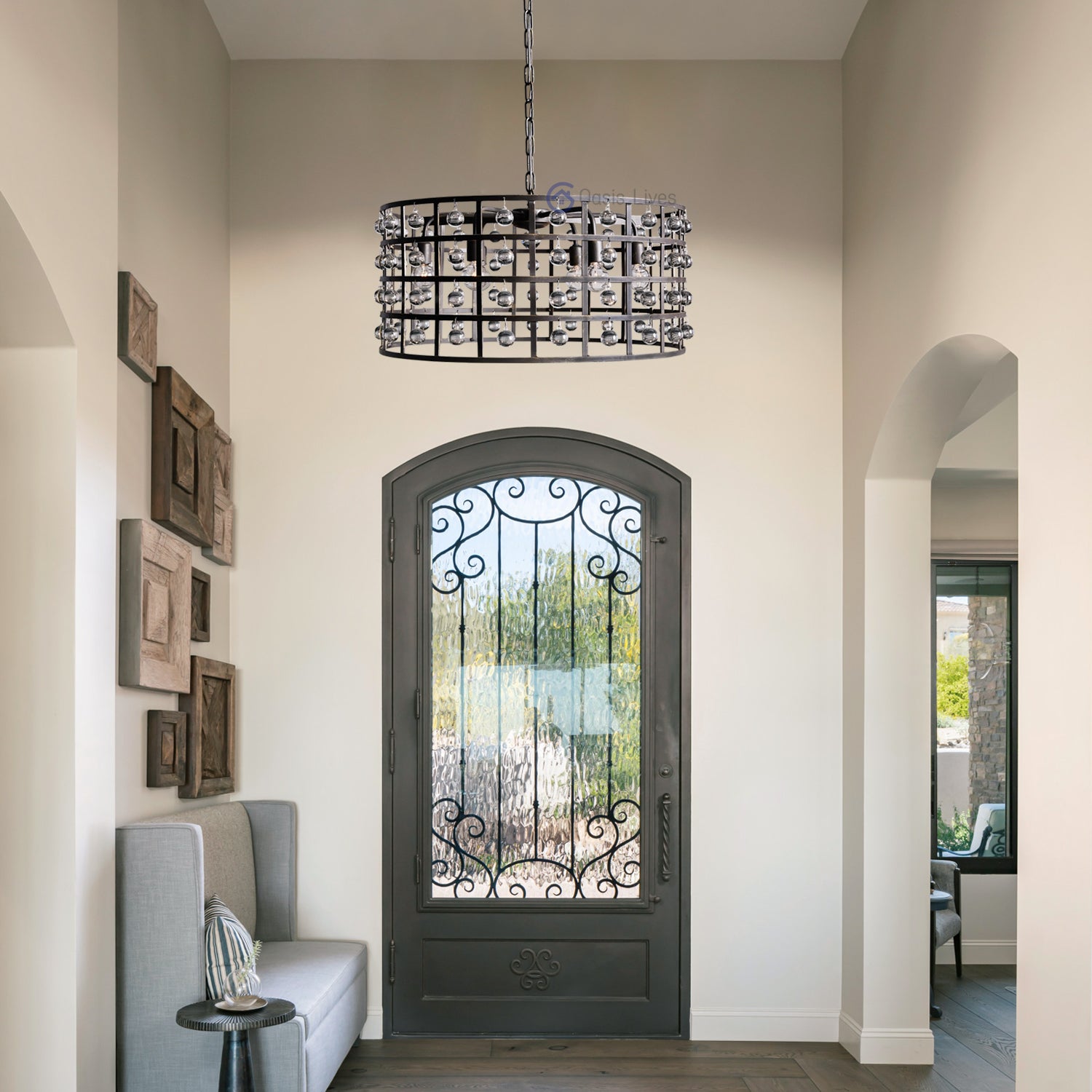 La Catigo Round Chandelier - Oasislives