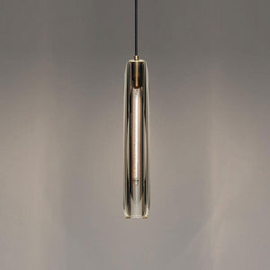Cano Smoke Crystal Shade Pendant Light
