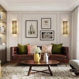 Smoke Grey Crystal Beaded Wall Sconce Light - Fast Delivery-1-Luxehomezone