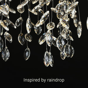 Sliver Tree Branch Rectangular Chandelier - Fast Delivery-1-Luxehomezone