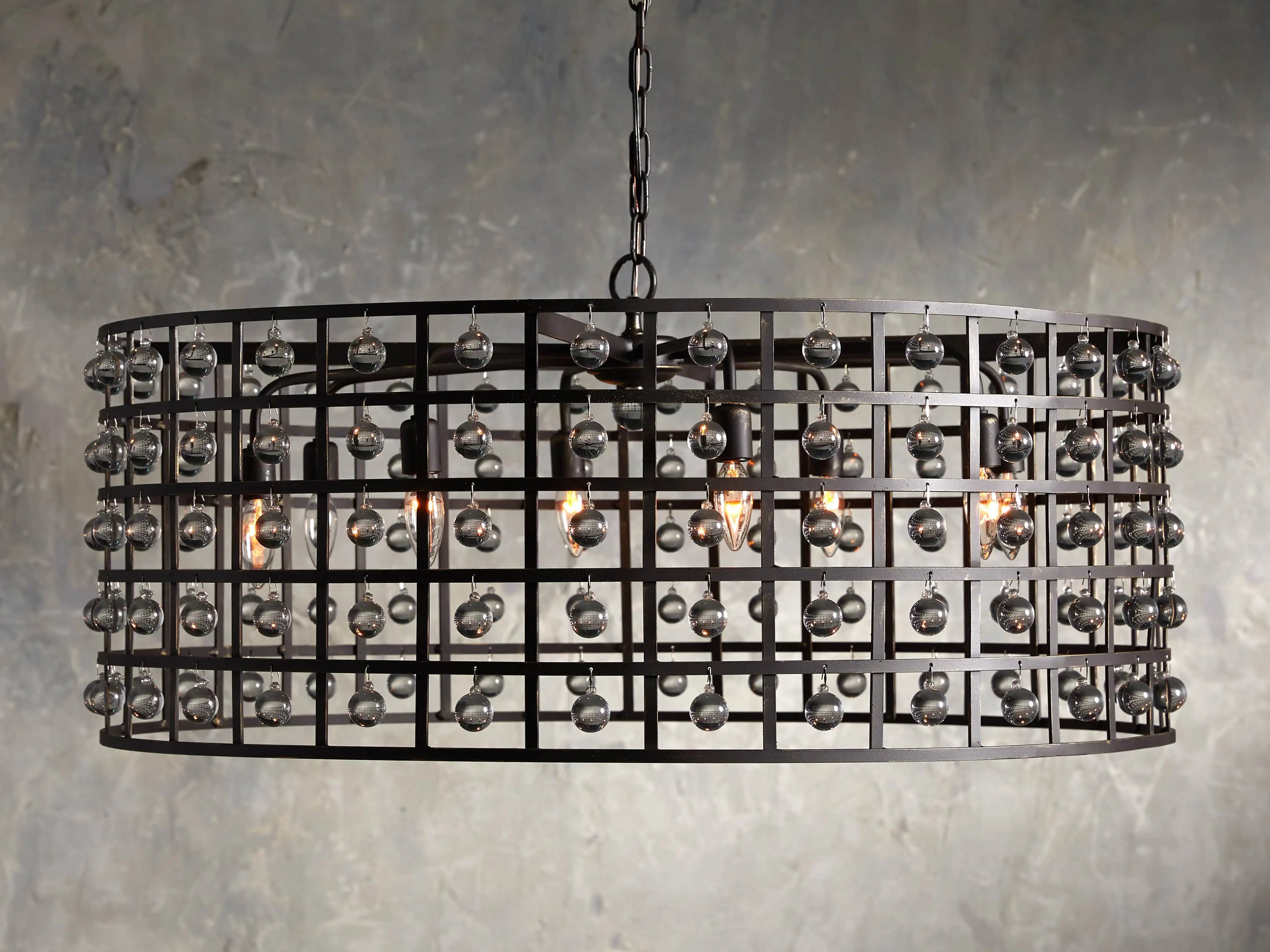 La Catigo Chandelier in Bronze