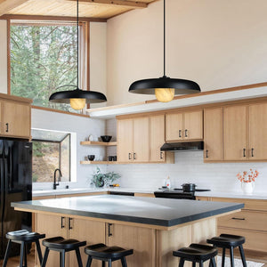 Alabaster Industrial Pendant Lights Kitchen Island - Fast Delivery-1-Luxehomezone