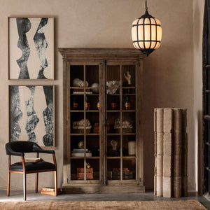 Battersea Opaline and Brass Hanging Lantern - Oasislives