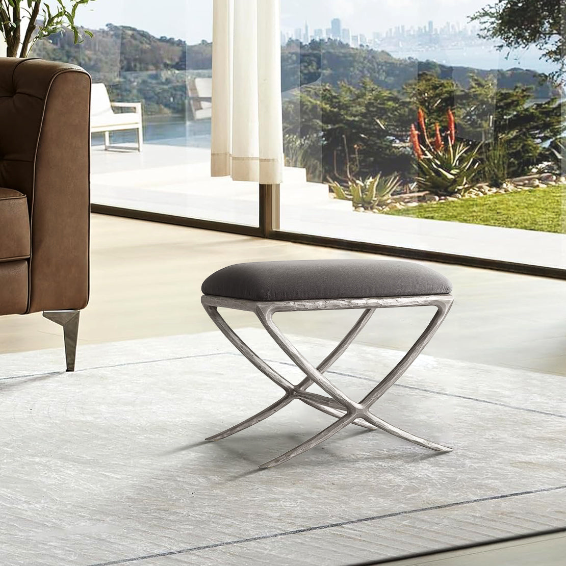 Thaddeus X-base Stool