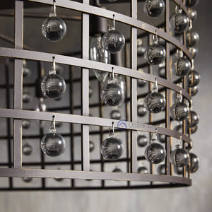 La Catigo Round Chandelier - Oasislives