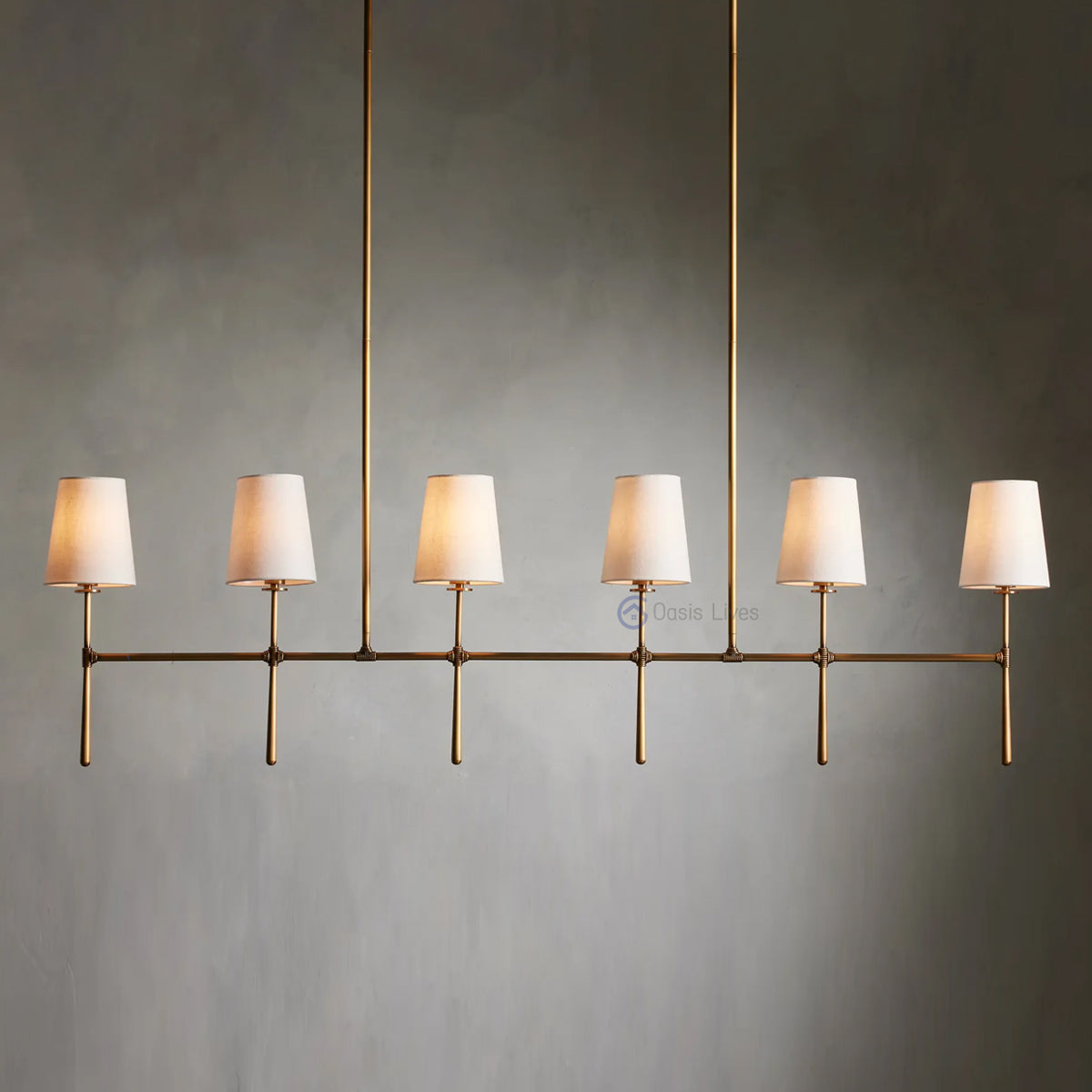 Ehodes Linear Chandelier - Oasislives