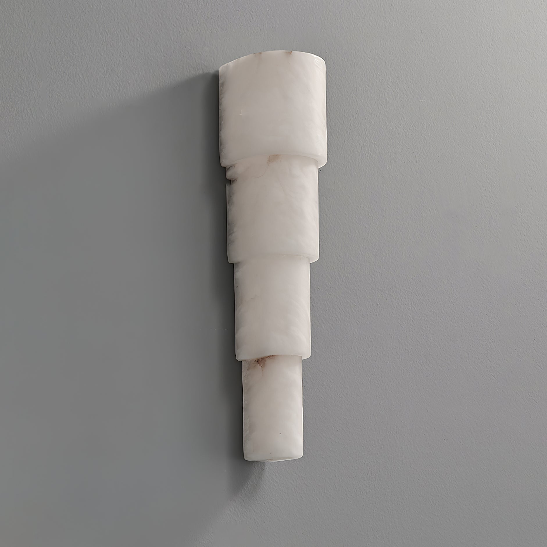 Alba Cascade Alabaster Wall Sconce