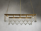 Aubrey Crystal Ball  Rectangular Chandelier 47" 60"