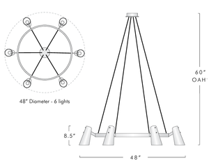 Valette Circular Chandelier