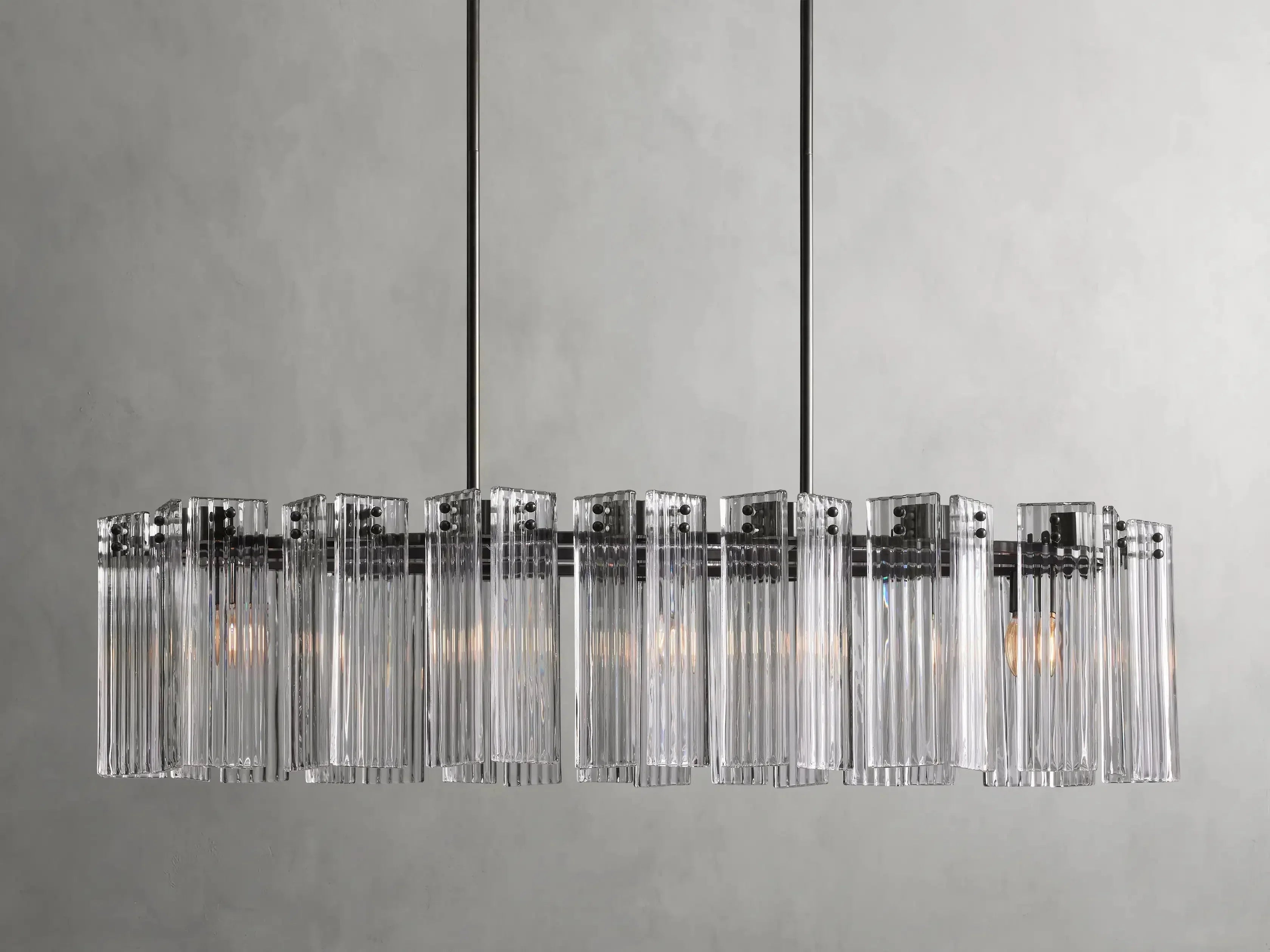 Delsa Oval Chandelier 51" 63" 72"