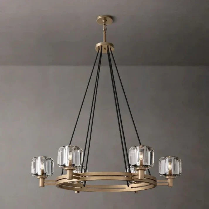 Demarety Round Chandelier 36"