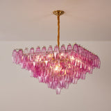 Fuchsia Prism Empire Chandelier