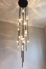 Pezzo Crystal Chandelier 21"H