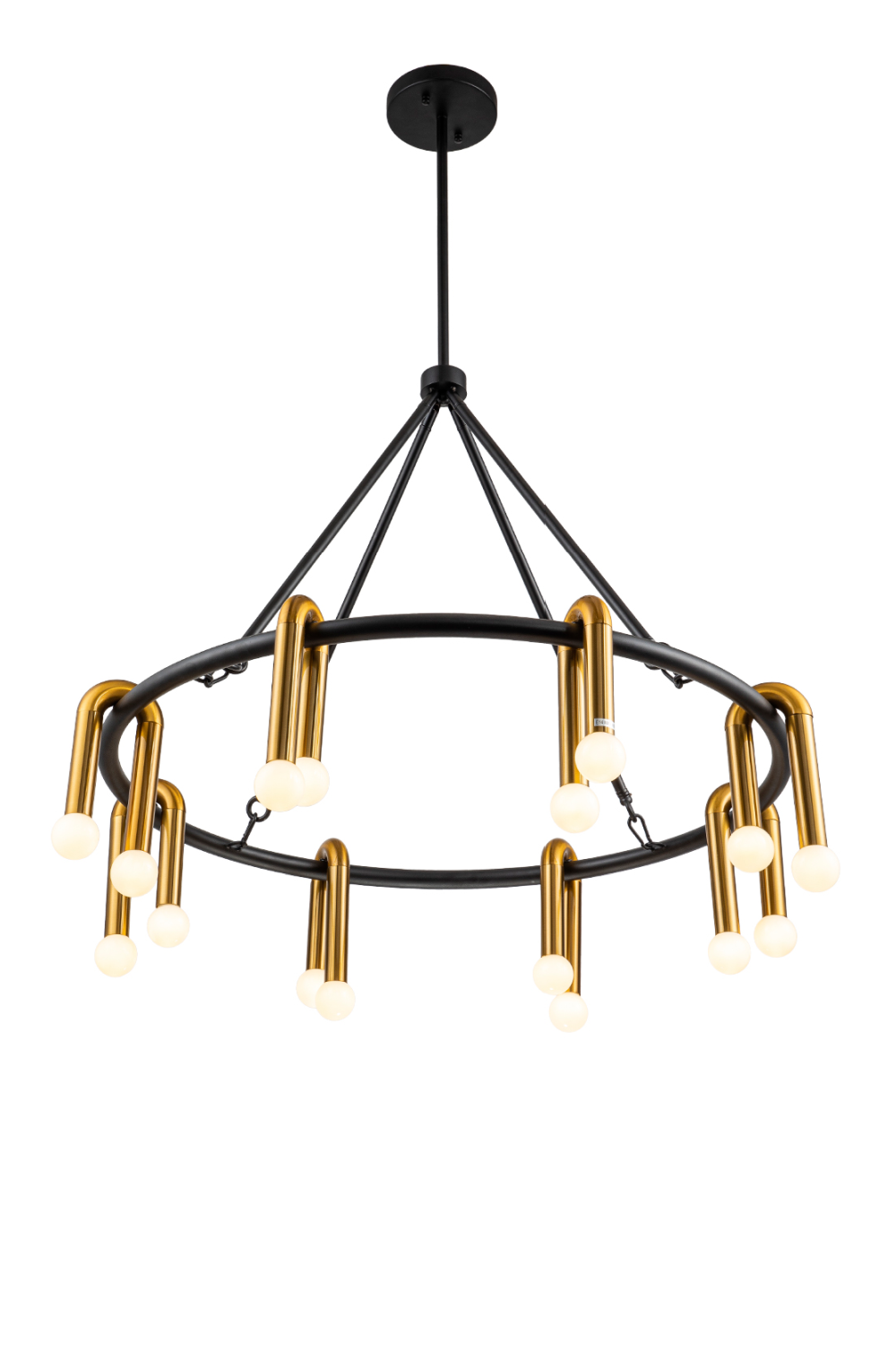 Contemporary Gold Pendant Lamp