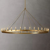 Camino Vintage Candelabra Round Chandelier 73"