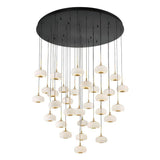 Lanterns Glass 31 Light Round LED Chanderlier