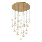 Lanterns Glass 31 Light Round LED Chanderlier