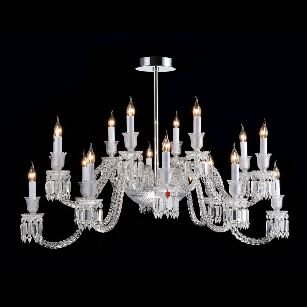 Bakala Luxury Ellipse Crystal Chandelier