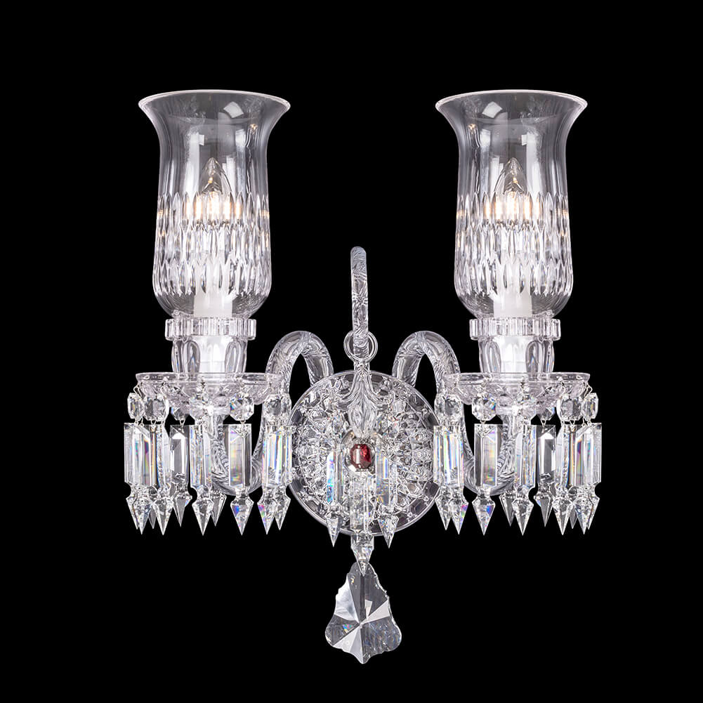 Bakala Elegance Crystal Cup Wall Sconces