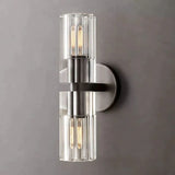 Arcachona Crystal Cup Linear Wall Sconce