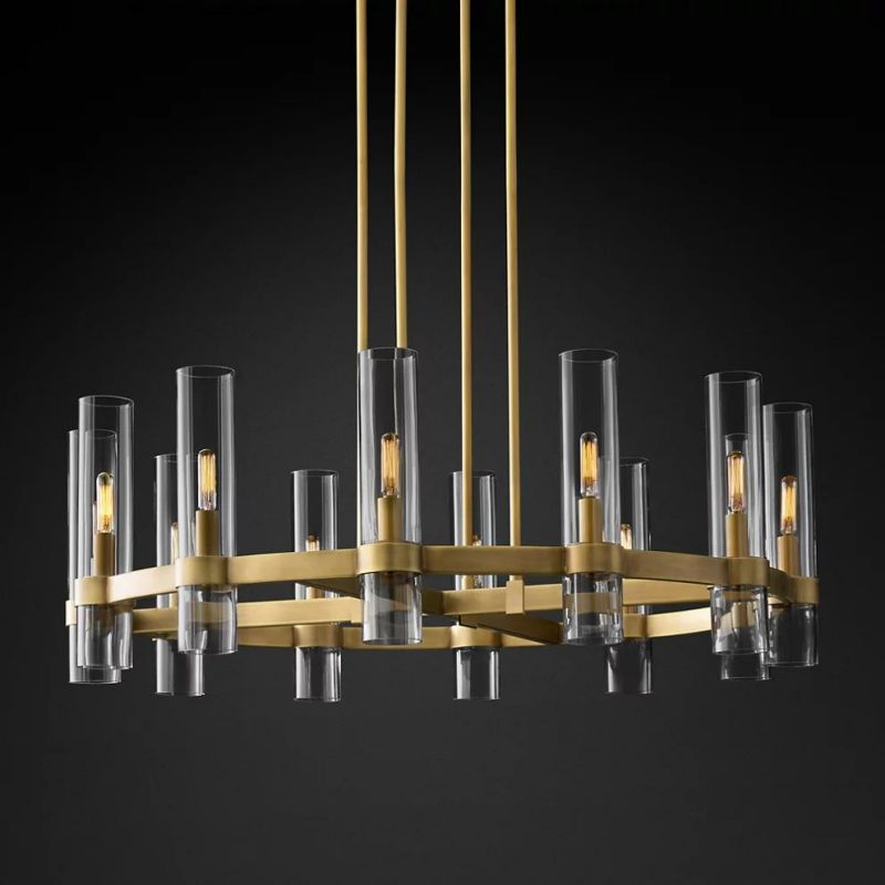 Ravel MODERN FASHION GLASS CHANDELIER 24''(Customized)