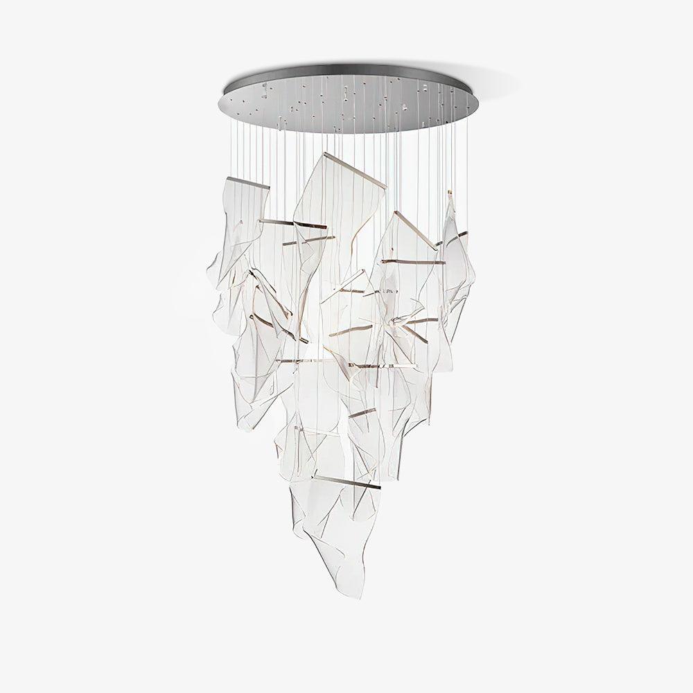 Rinkle Acrylic LED Chandelier